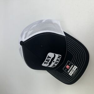 COPY - Black and White Trucker Hat